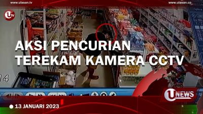 [Video] Aksi Pencurian Terekam Kamera Pengawas