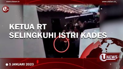 [Video] Ketua RT Diusir Warga Kepergok Selingkuhi Istri Kades