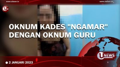[Video] Oknum Kades Kepergok Berduaan dengan Oknum Guru di Hotel