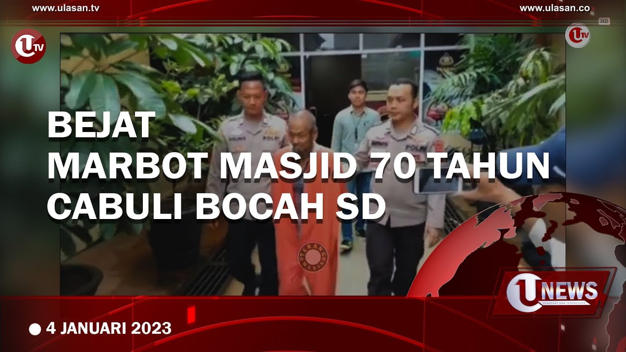 [Video] Bejat, Marbot Masjid di Palembang Cabuli Bocah SD