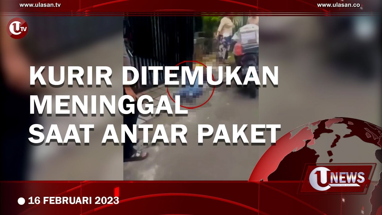 Kurir Ditemukan Meninggal Saat Antar Paket ke Konsumen