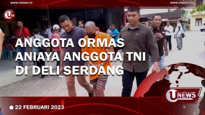 [Video] Satu Pelaku Penganiayaan Anggota TNI di Tangkap