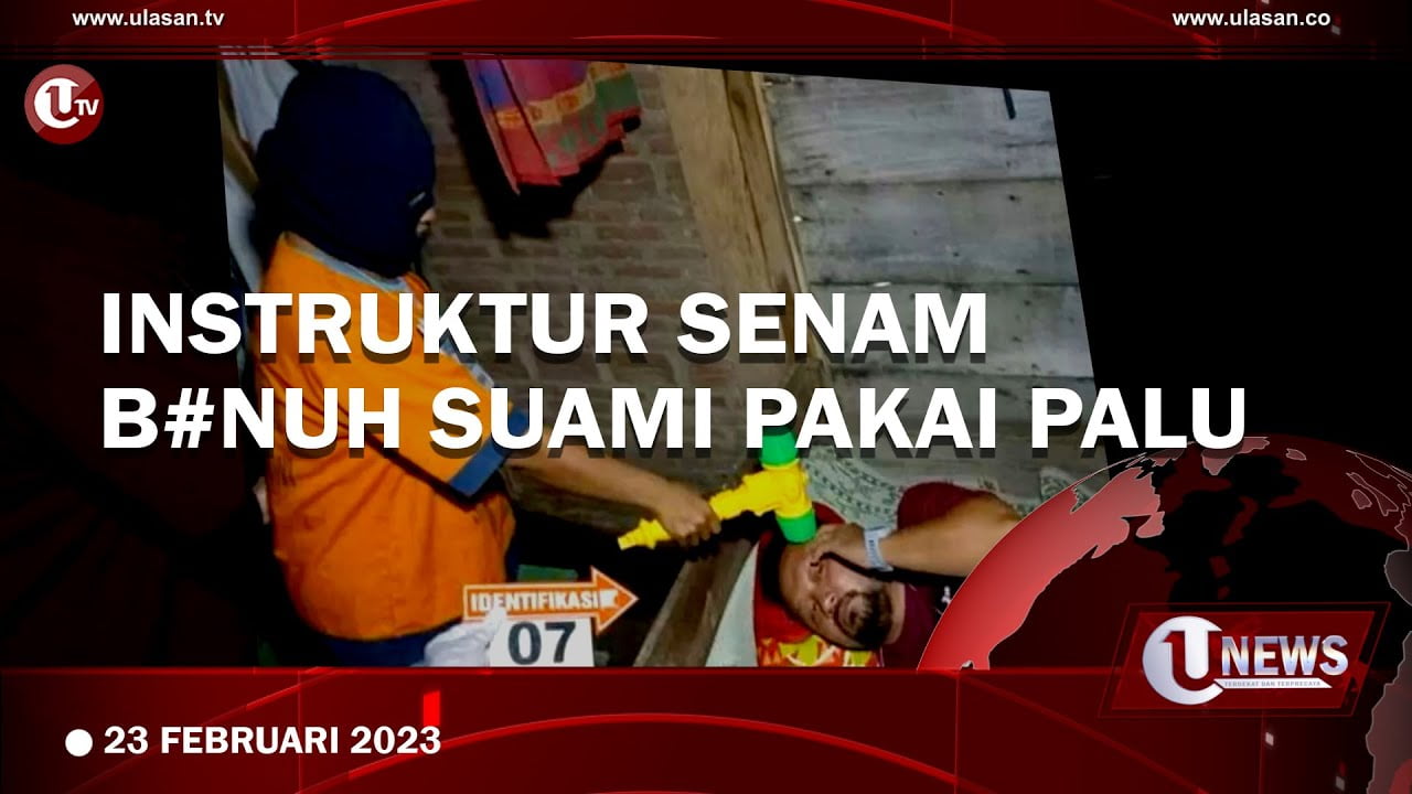Instruktur Senam di Ngawi Bunuh Suami Saat Tidur Pakai Palu