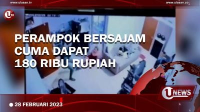 [Video] Perampok Berperang di Kalbar, Cuma Rampas 180 Ribu Rupiah