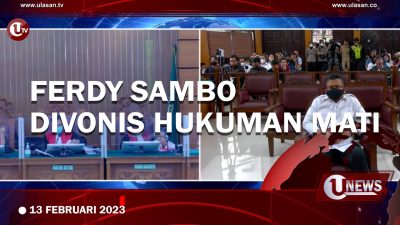 [Video] Ferdy Sambo Divonis Hukuman Mati