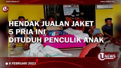 [Video] Dituduh Penculik Anak, 5 Pedagang Jaket Nyaris Diamuk Warga