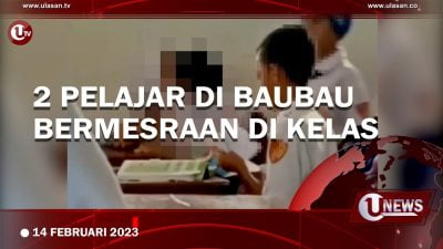 [Video] Sepasang Pelajar SMPN di Baubau Bermesraan di Dalam Kelas