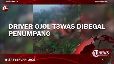 [Video] Driver Ojol di Kalbar Tewas Dibegal Penumpang