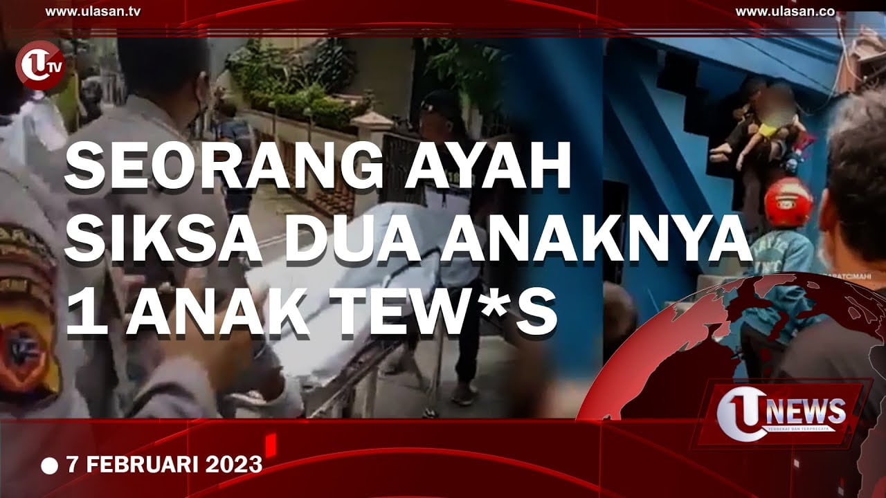 Tragis Ayah di Cimahi Tega Siksa Dua Anaknya