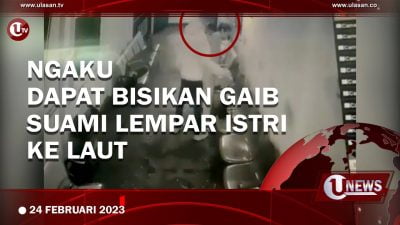 [Video] Suami Lempar Istri ke Laut dari Atas Kapal