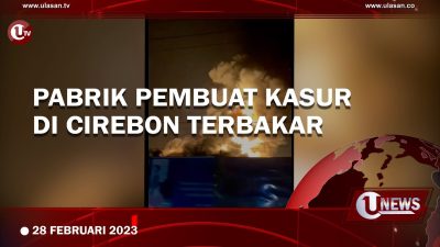 [Video] Pabrik Pembuat Kasur di Cirebon Terbakar