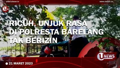 [Video] Polisi Sebut Ujuk Rasa di Polresta Barelang Tidak ada Izin