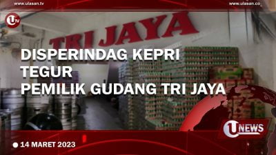[Video] Disperindang Kepri Tegur Pemilik Gudang Tri Jaya