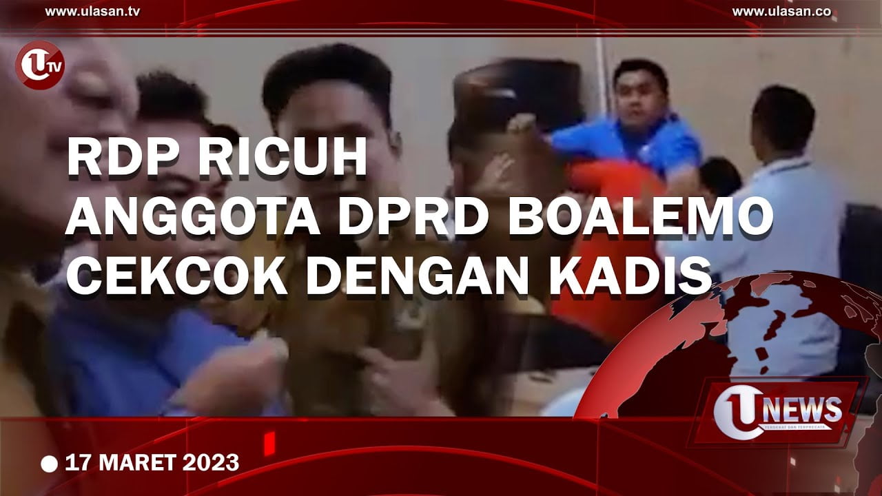 Anggota DPRD Boalemo Gorontalo Mengamuk Saat RDP