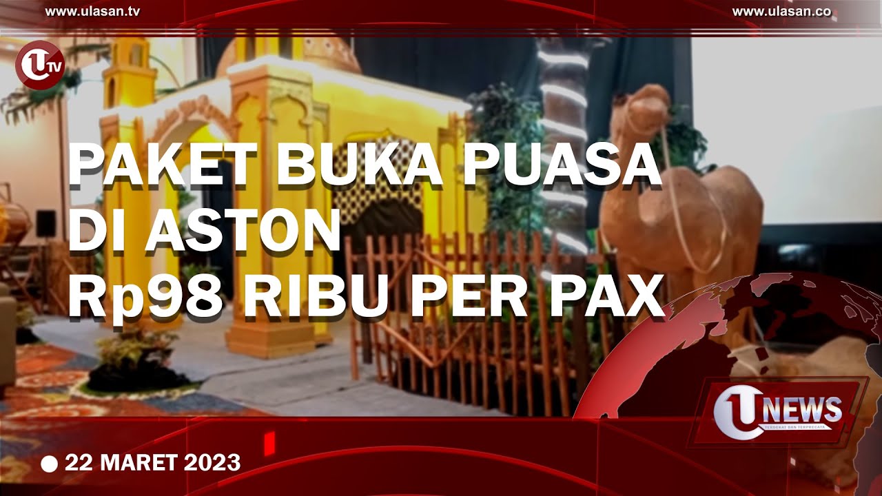 [Video] Aston Tanjungpinang Hadirkan Kampung Ramadan Nuansa Timur Tengah