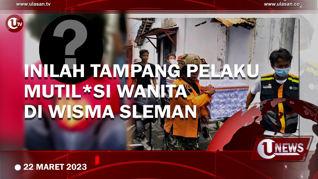[Video] Pelaku Mutilasi Wanita di Kamar Wisma Sleman Ditangkap