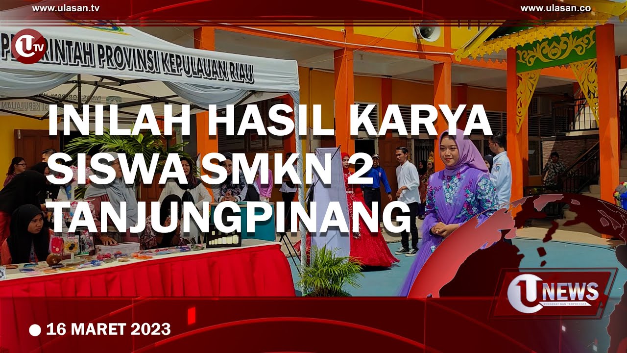 SMKN 2 Tanjungpinang Gelar Bazar Inovasi Hasil Karya Siswa