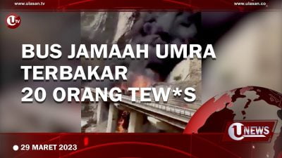 [Video] Bus Jamaah Umrah Kecelakaan Saat Perjalanan Menuju Mekkah