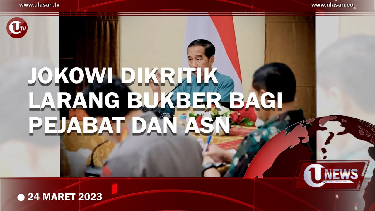 Jokowi Larang Penjabat dan ASN Buka Puasa Bersama