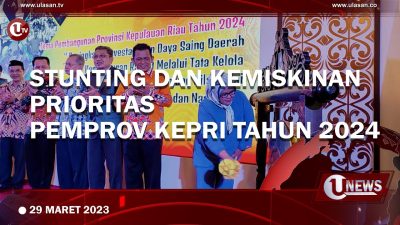 [Video] PEMPROV Kepri Prioritaskan 2 Program Pada Musrenbang 2023