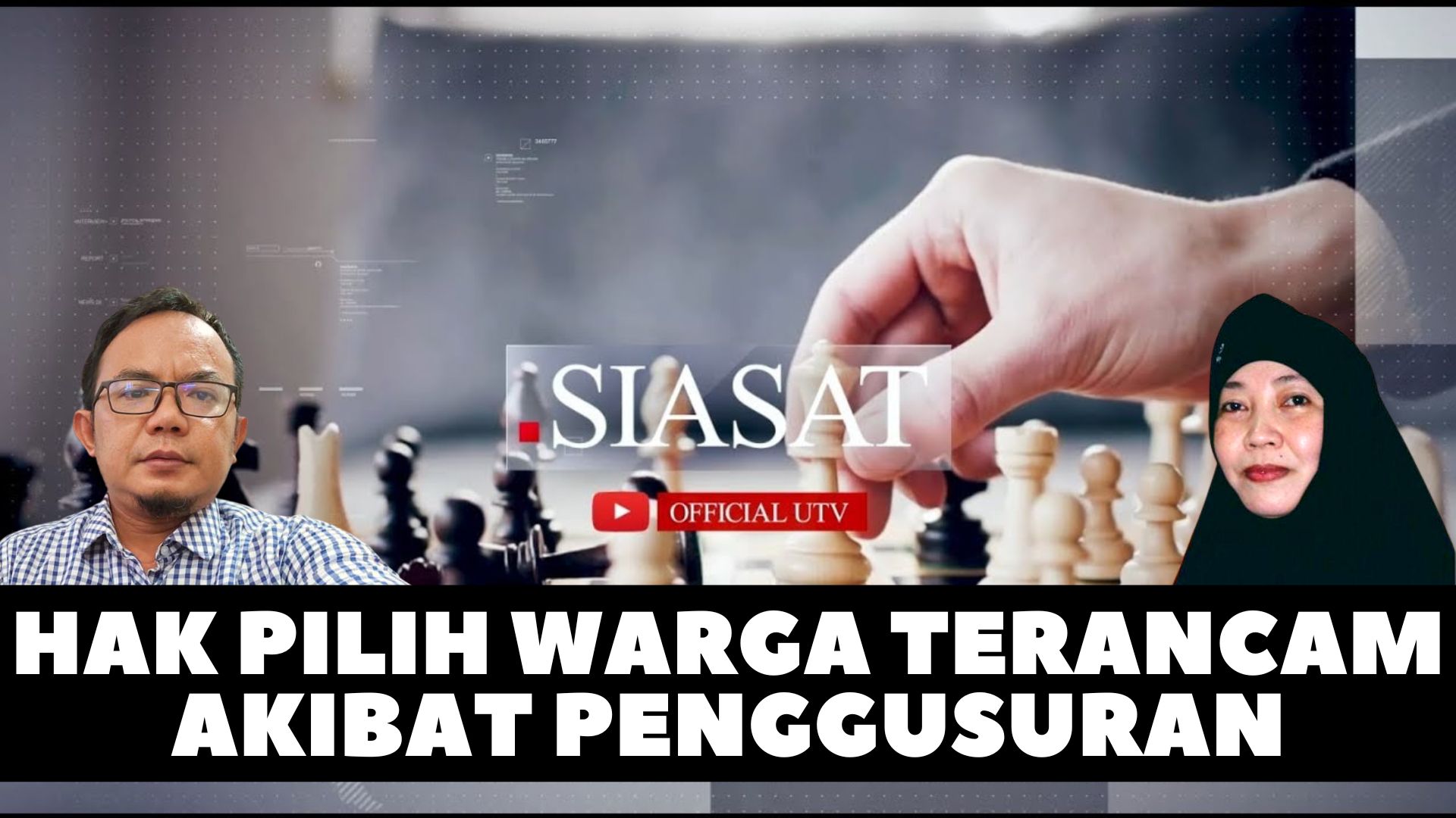 [LIVE] Hak Pilih Warga Terancam Akibat Penggusuran | SIASAT