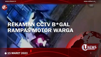 [Video] Dua Pelaku Begal Rampas Motor Warga di Medan