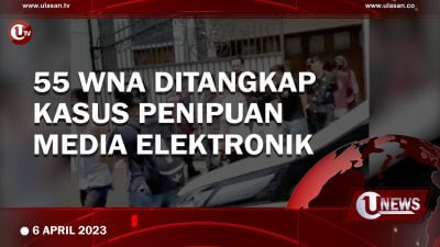 [Video] Grebek Rumah Mewah, Polisi Amankan 55 WNA Dugaan Kasus Penipuan