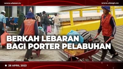 [Video] Arus Balik Lebaran jadi Berkah Bagi Porter Pelabuhan