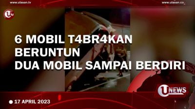 [Video] Enam Mobil Kecelakaan Beruntun di Magelang