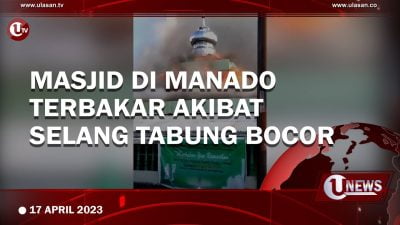 [Video] Masjid dan Rumah di Manado Dilalap Si Jago Merah
