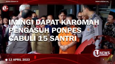 [Video] Pengasuh Ponpes di Batang Cabuli 14 Santriwati Dibawah Umur