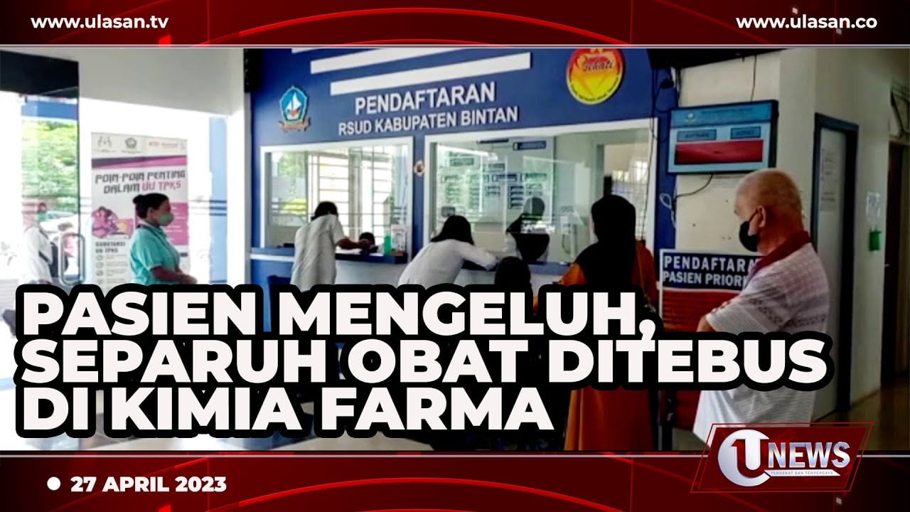 [Video] Pasien RSUD Bintan Keluhkan Keterbatasan Obat