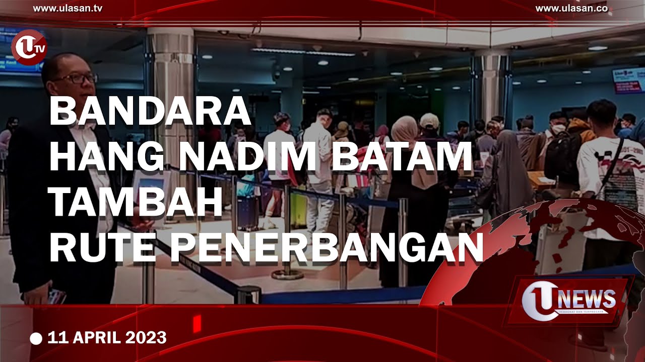 Bandara Hang Nadim Batam Tambah Rute Penerbangan