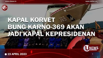 [Video] TNI AL Luncurkan Kapal Korvet Bung Karno-369