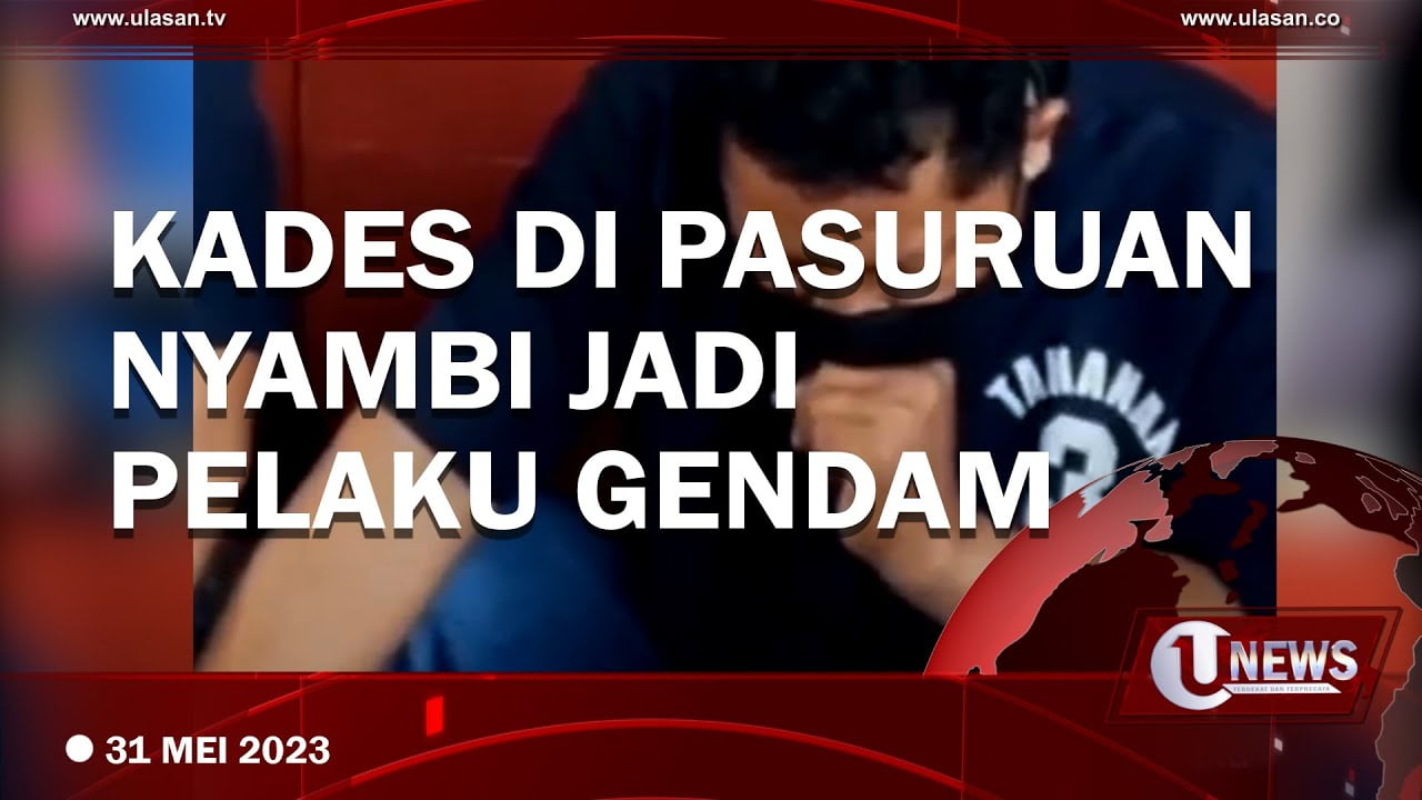 [Video] Kades di Pasuruan Ditangkap Sebagai Pelaku Gendam di Klinik Kecantikan