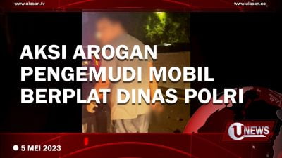 [Video] Pengemudi Berplat Polri Todongkan Pistol ke Driver Online