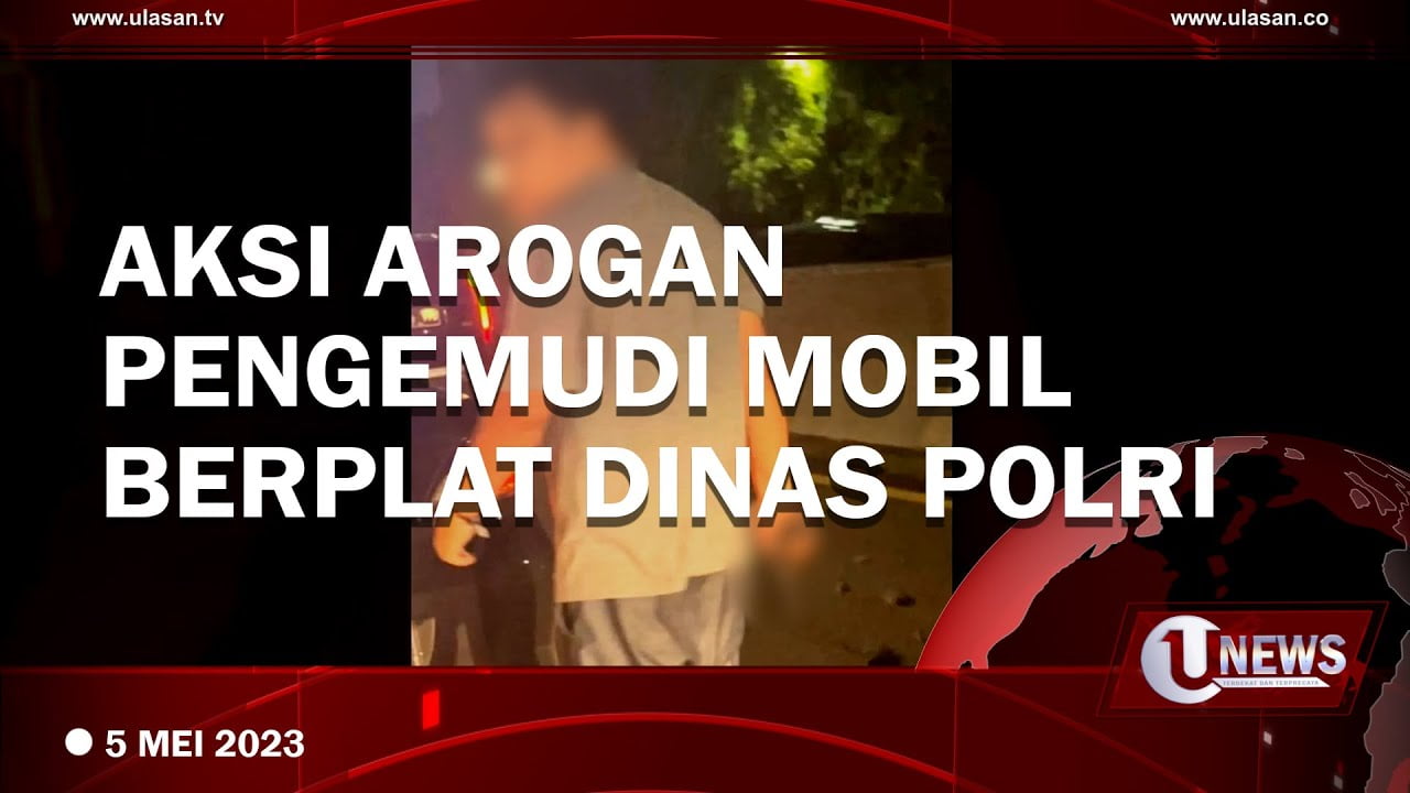 Pengemudi Berplat Polri Todongkan Pistol ke Driver Online