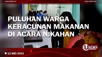 [Video] Puluhan Warga Keracunan Usai Santap Makanan di Acara Nikahan