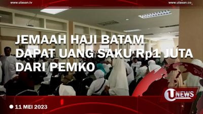 [Video] Jemaah Haji Batam Dapat Uang Saku Rp1 Juta Dari Pemko