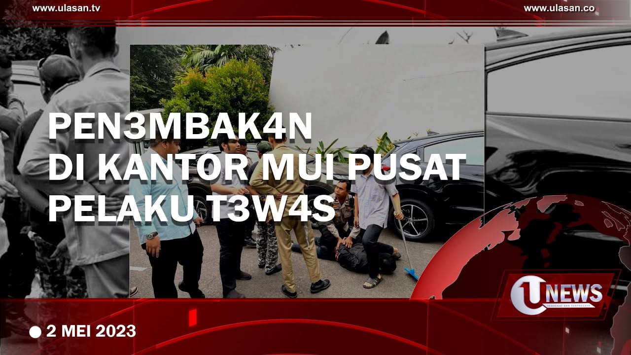 Penembakan di Kantor MUI Pusat Jakarta, Pelaku tewas di TempatPenembakan di Kantor MUI Pusat Jakarta, Pelaku tewas di Tempat