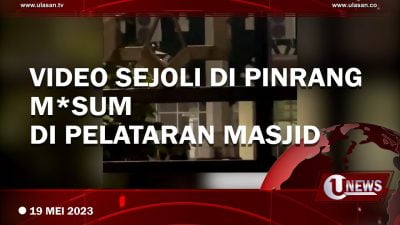 [Video] Sejoli di Pinrang Berbuat Mesum di Pelataran Masjid