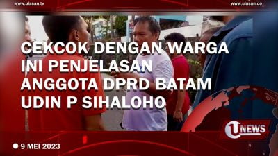 [Video] Viral Video Cekcok Anggota DPRD Batam dengan Warga