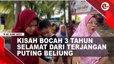 [Video] Bocah 3 Tahun Selamat dari Pusaran Puting Beliung di Pulau Kasu