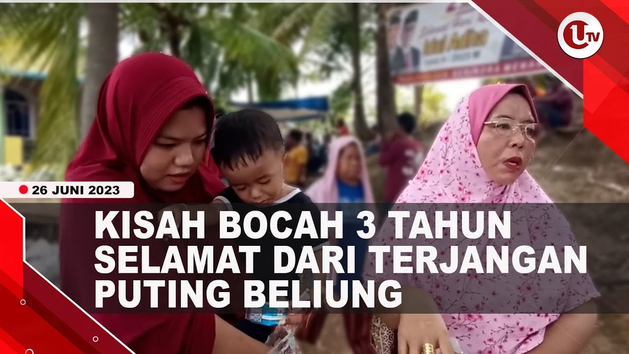 [Video] Bocah 3 Tahun Selamat dari Pusaran Puting Beliung di Pulau Kasu