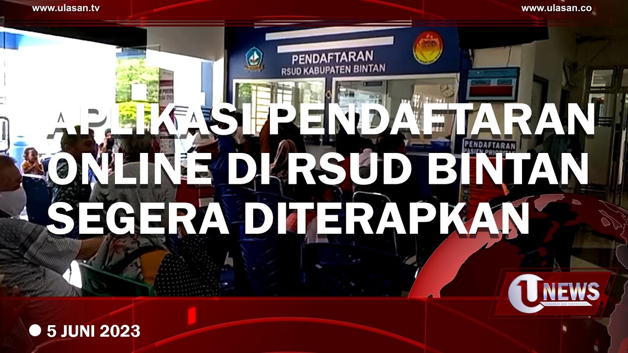 RSUD Bintan Segera Terapkan Pendaftaran Pasien Secara Online