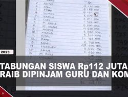 [Video] Ratusan Juta Tabungan Siswa Raib Dipinjam Guru Dan Komite Sekolah