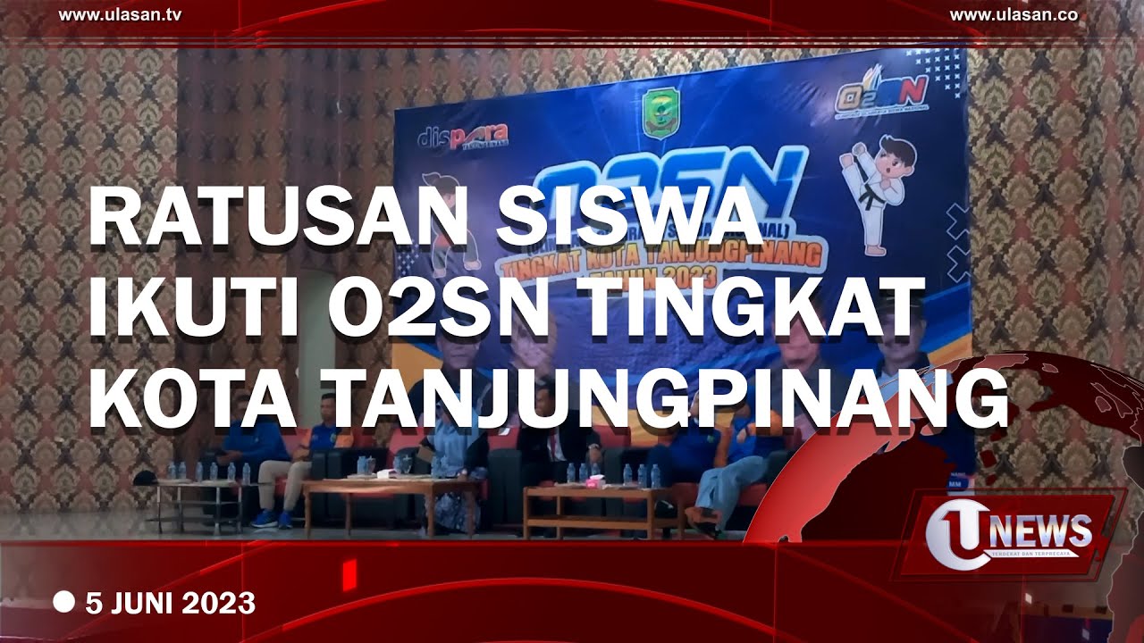 Ratusan Siswa SD dan SMP Ikuti O2SN Tingkat Kota Tanjungpinang