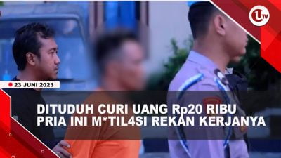 [Video] Dituduh Curi Uang Rp20 Ribu, Pria ini Dimutil*si Rekan Kerjanya