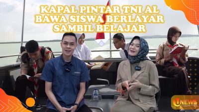[Video] Kapal Pintar TNI AL, Bawa Siswa Berlayar Sambil Belajar | U-NEWS WEEKEND