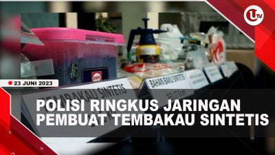 [Video] 5 Produsen Tembakau Sintesis Dibekuk Polres Bekasi